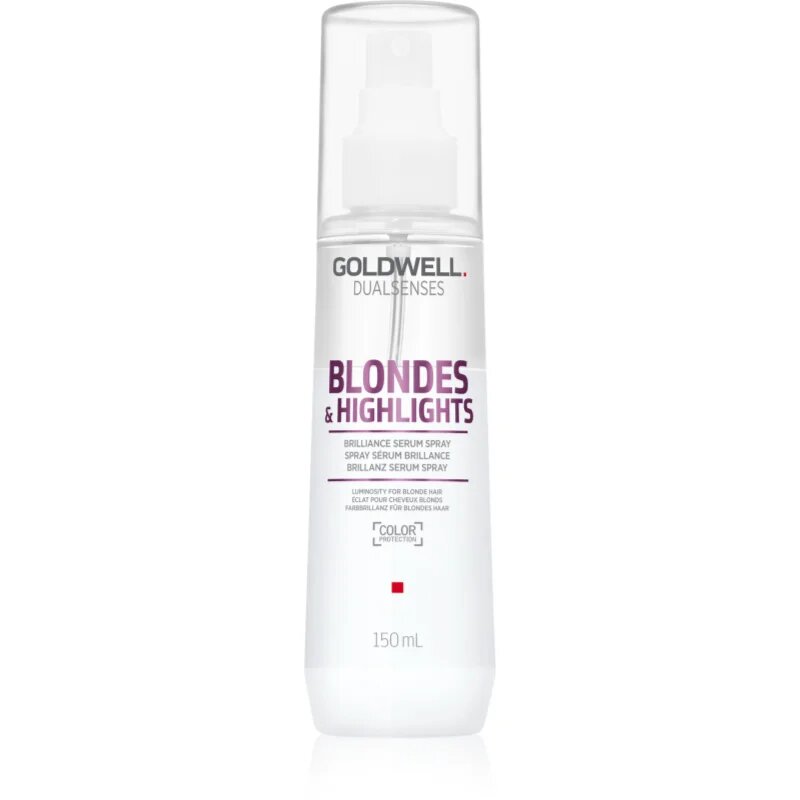 Goldwell Dualsenses Blondes & Highlights serum brez spiranja v pršilu za blond lase in lase s prameni 150 ml