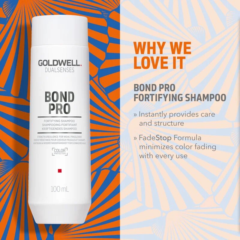Goldwell Dualsenses Bond Pro Potovalni set za poškodovane in krhke lase