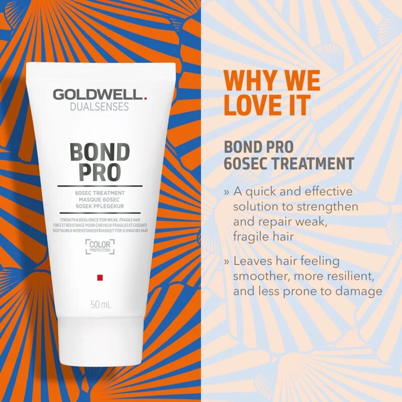 Goldwell Dualsenses Bond Pro Potovalni set za poškodovane in krhke lase