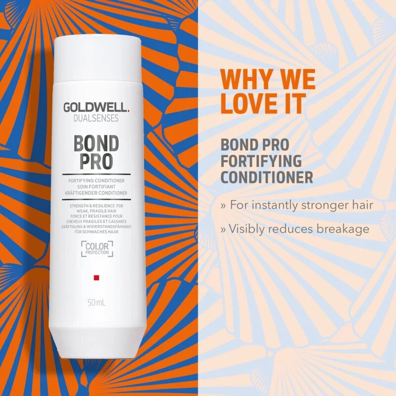 Goldwell Dualsenses Bond Pro Potovalni set za poškodovane in krhke lase