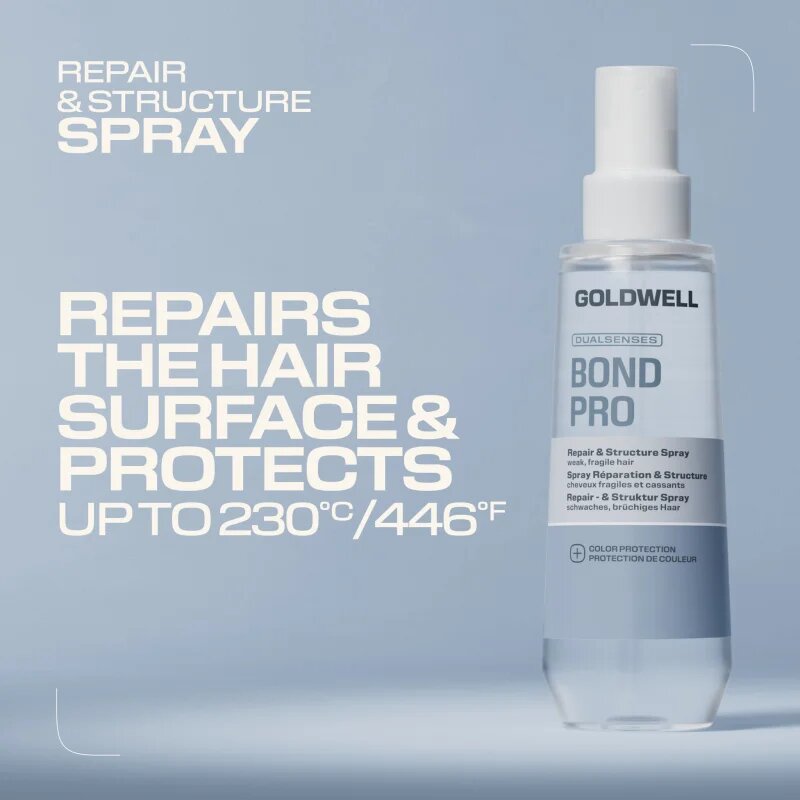 Goldwell Dualsenses Bond Pro Repair & Structure Spray pršilo za okrepitev z regeneracijskim učinkom 150 ml