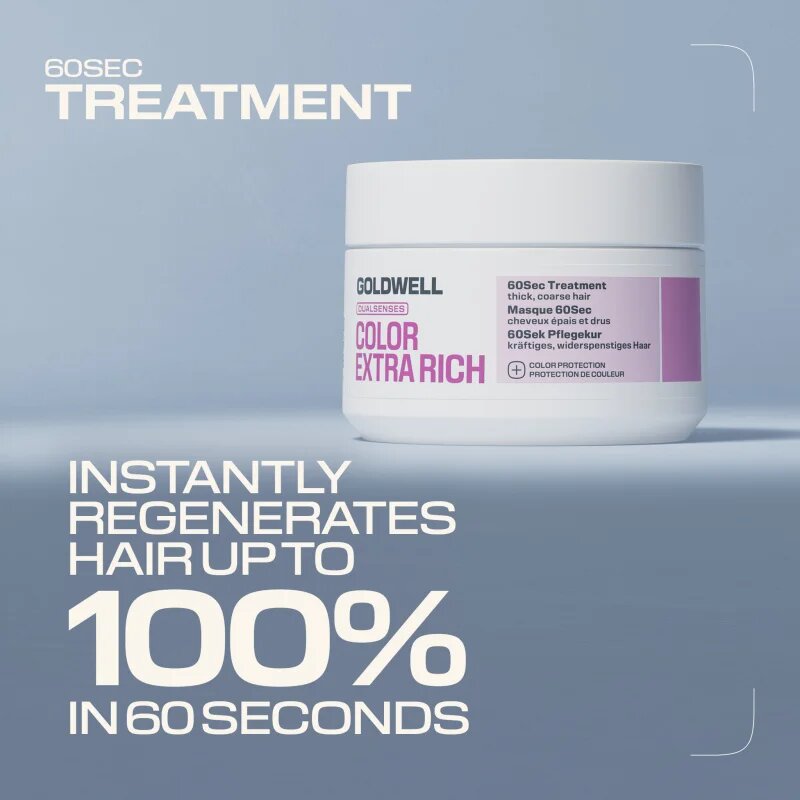 Goldwell Dualsenses Color Extra Rich 60Sec Treatment regeneracijska nega za sijočo barvo las 200 ml