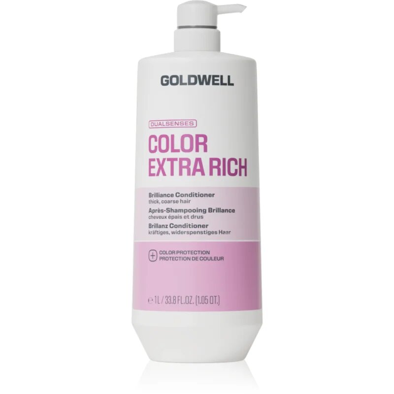 Goldwell Dualsenses Color Extra Rich Brilliance Conditioner balzam za sijočo barvo las 1000 ml