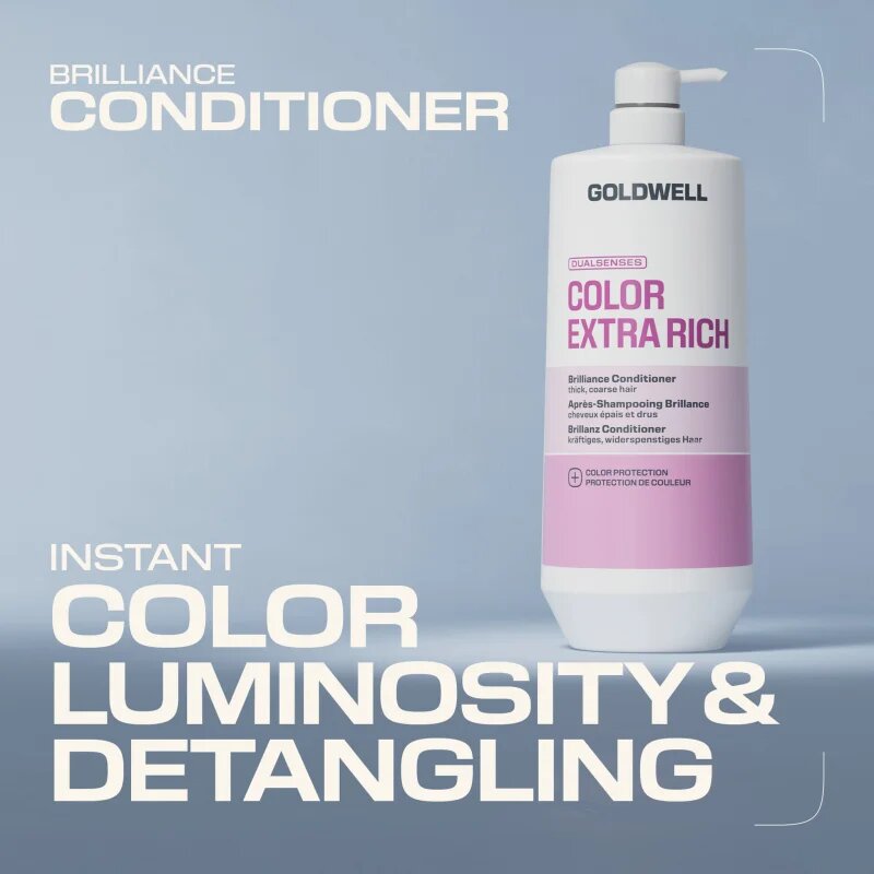 Goldwell Dualsenses Color Extra Rich Brilliance Conditioner balzam za sijočo barvo las 1000 ml