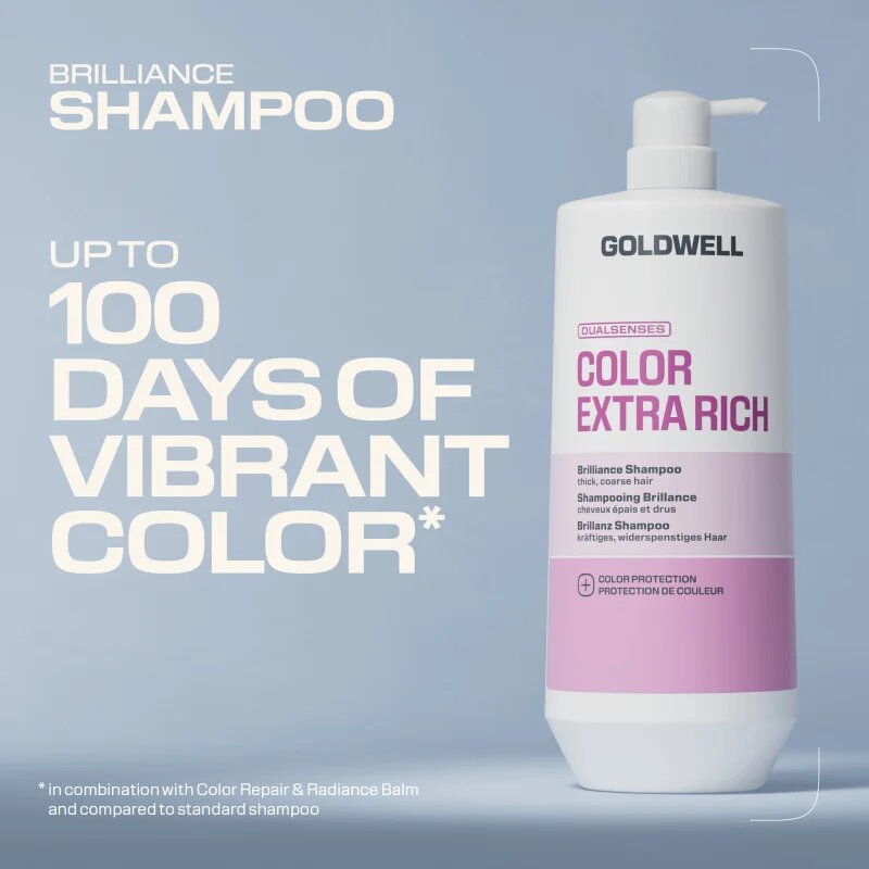 Goldwell Dualsenses Color Extra Rich Brilliance Shampoo šampon za sijočo barvo las 1000 ml