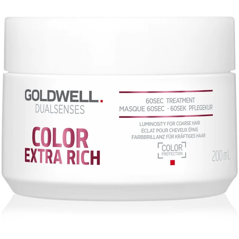 Goldwell Dualsenses Color Extra Rich regeneracijska maska za grobe in barvane lase 200 ml