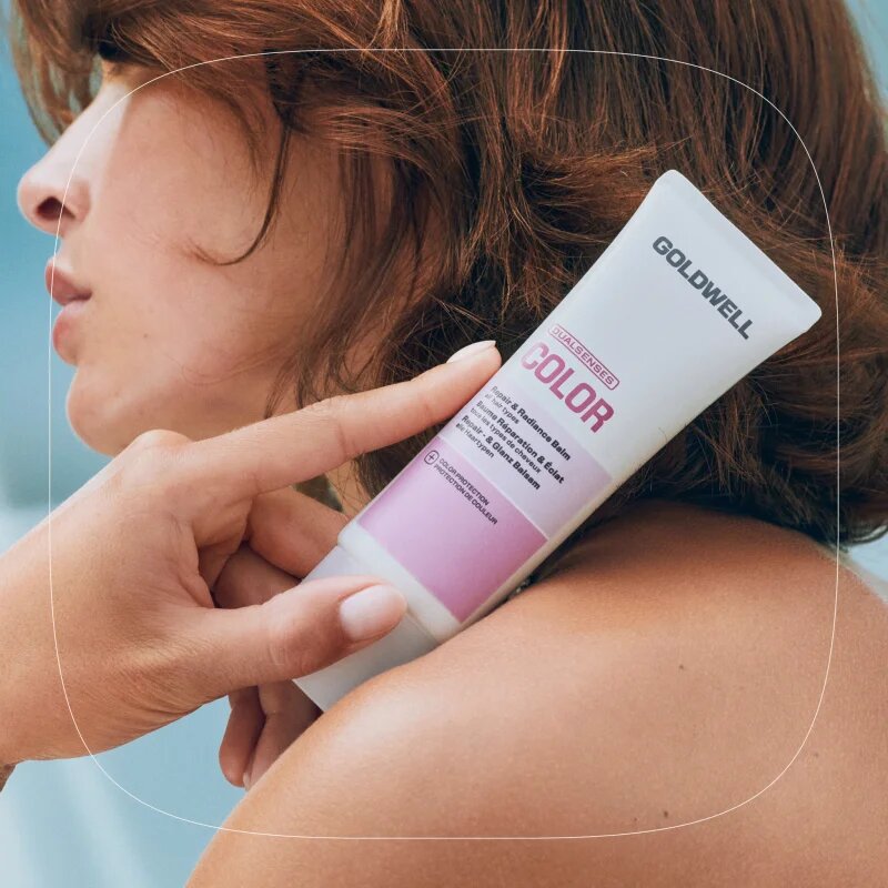 Goldwell Dualsenses Color Repair & Radiance Balm balzam za lase za zaščito barve 75 ml