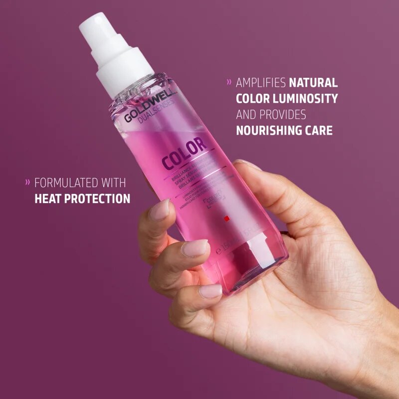 Goldwell Dualsenses Color serum brez spiranja v pršilu za sijaj in zaščito barvanih las 150 ml
