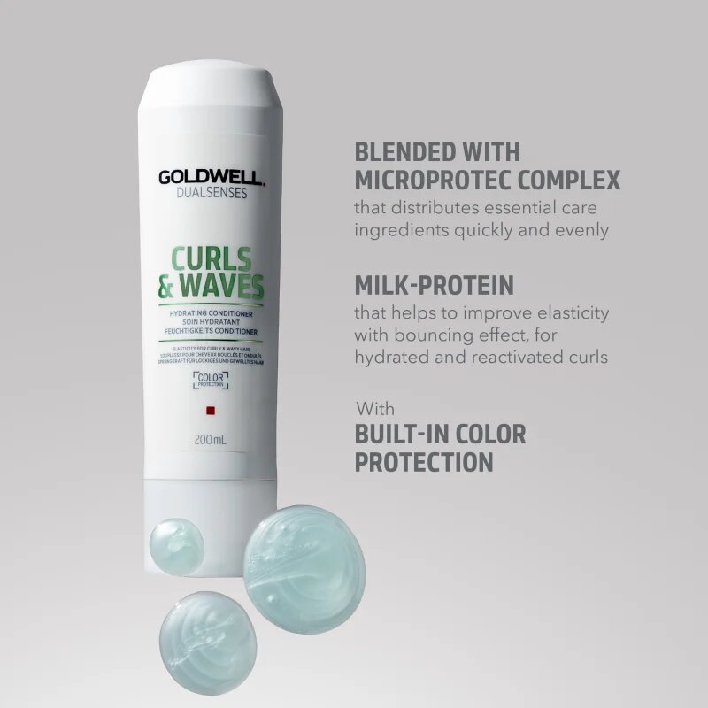 Goldwell Dualsenses Curls & Waves balzam za valovite in kodraste lase 200 ml