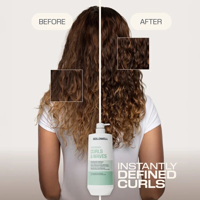 Goldwell Dualsenses Curls & Waves Bundling Conditioner balzam za valovite in kodraste lase 1000 ml