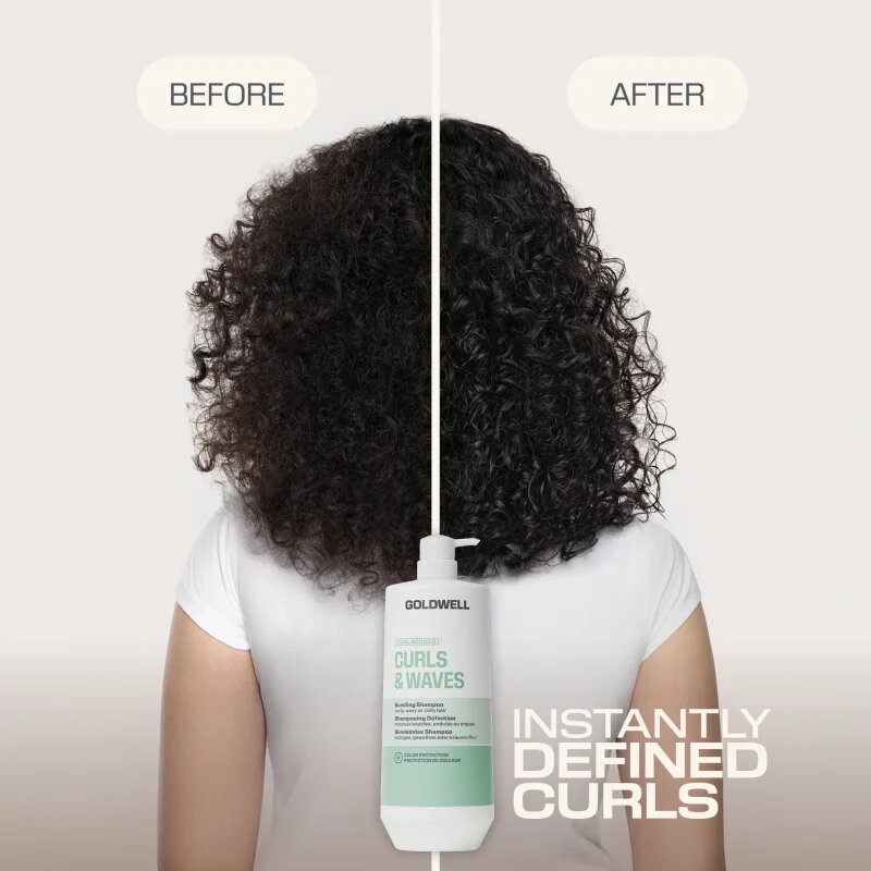 Goldwell Dualsenses Curls & Waves Bundling Shampoo šampon za valovite in kodraste lase 1000 ml