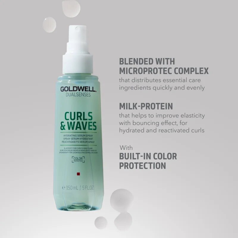 Goldwell Dualsenses Curls & Waves serum brez spiranja v pršilu za kodraste lase 150 ml