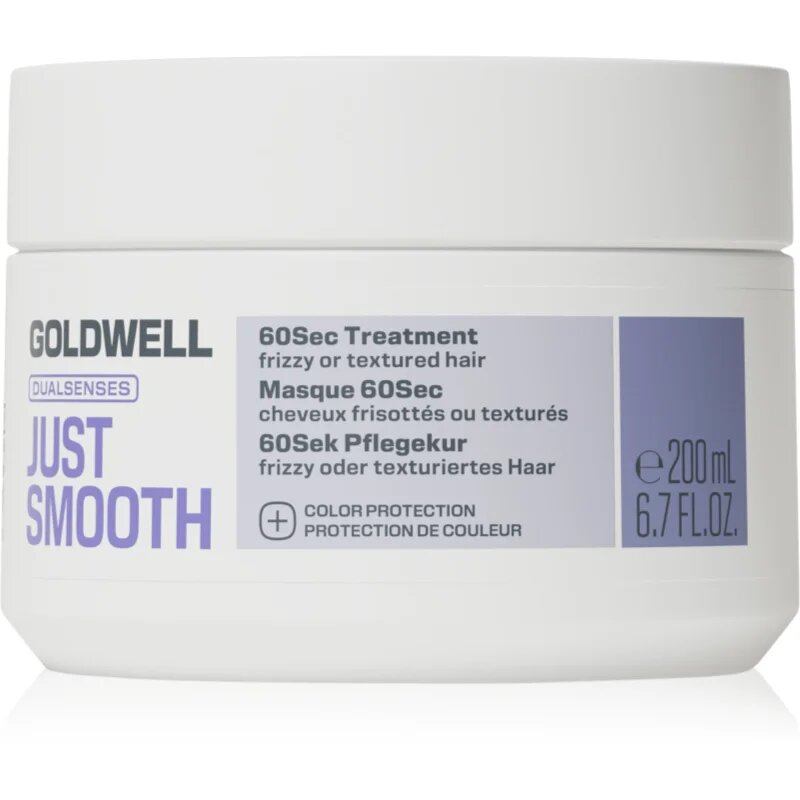 Goldwell Dualsenses Just Smooth 60 Sec Treatment globinsko regeneracijska maska 200 ml