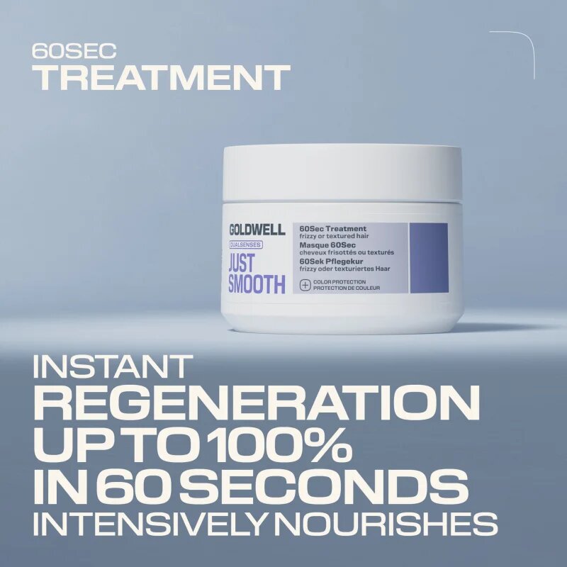 Goldwell Dualsenses Just Smooth 60 Sec Treatment globinsko regeneracijska maska 200 ml