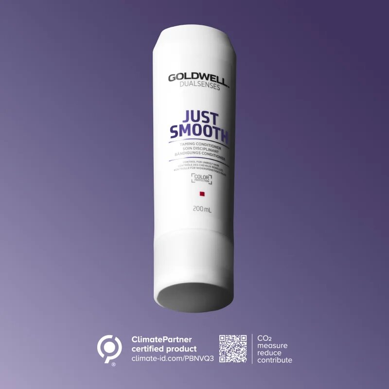 Goldwell Dualsenses Just Smooth balzam za glajenje las za neobvladljive lase 200 ml