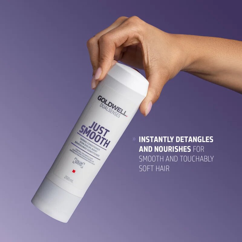 Goldwell Dualsenses Just Smooth balzam za glajenje las za neobvladljive lase 200 ml