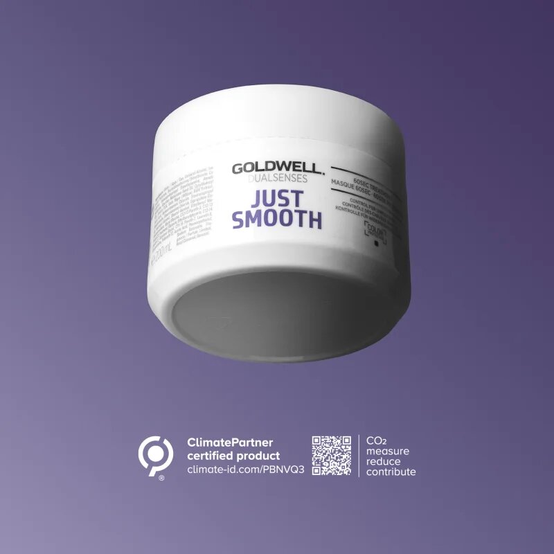 Goldwell Dualsenses Just Smooth maska za glajenje las za neobvladljive lase 200 ml