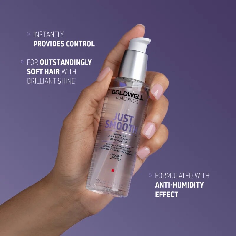 Goldwell Dualsenses Just Smooth olje za neobvladljive lase 100 ml