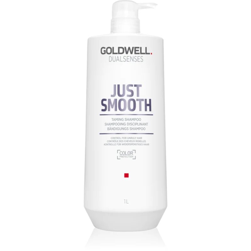 Goldwell Dualsenses Just Smooth šampon za glajenje las za neobvladljive lase 1000 ml