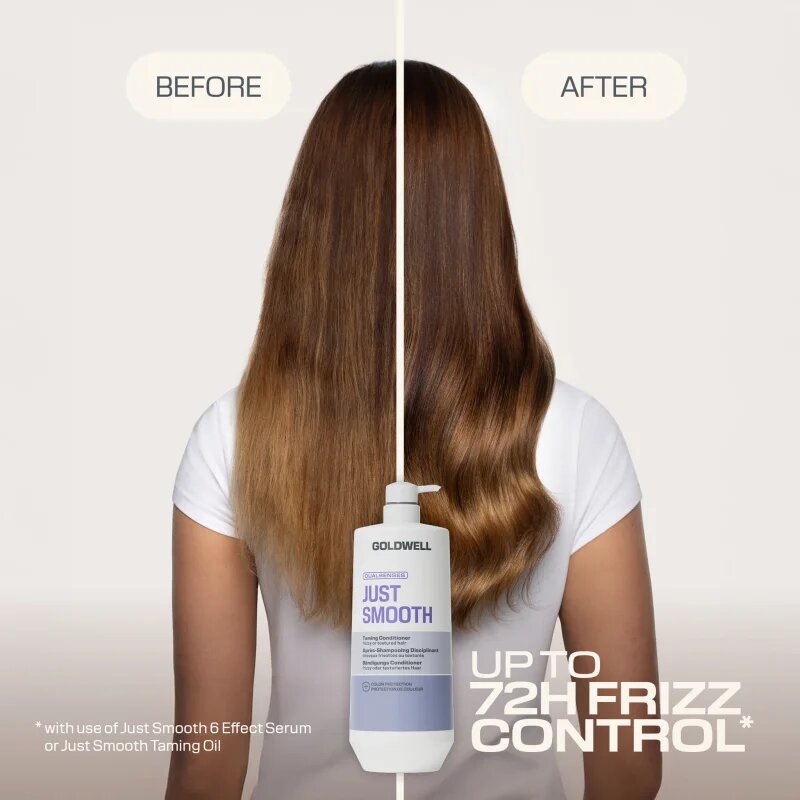Goldwell Dualsenses Just Smooth Taming Conditioner balzam za glajenje las 1000 ml