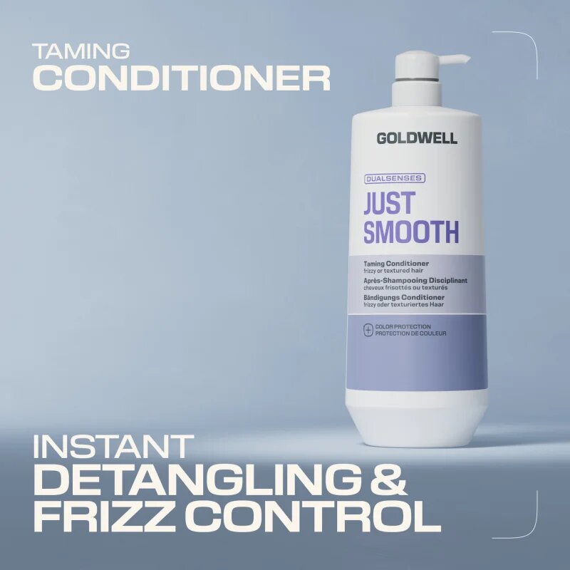 Goldwell Dualsenses Just Smooth Taming Conditioner balzam za glajenje las 1000 ml