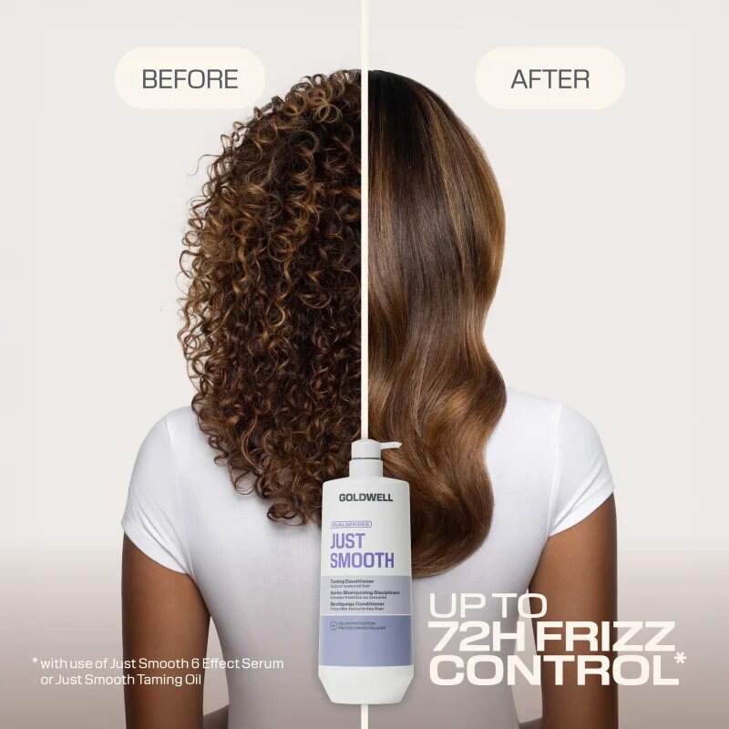 Goldwell Dualsenses Just Smooth Taming Conditioner balzam za glajenje las 1000 ml