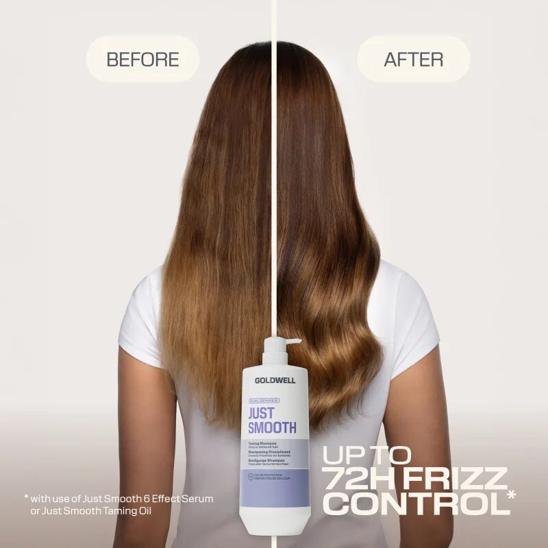 Goldwell Dualsenses Just Smooth Taming Shampoo šampon za glajenje las 1000 ml