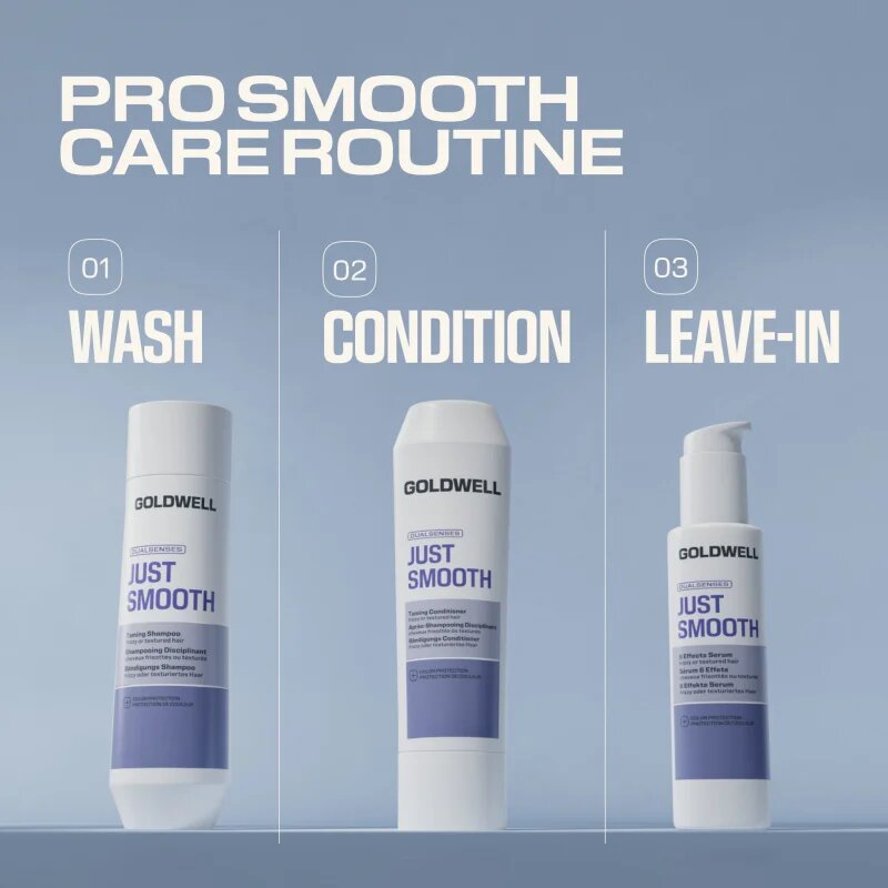 Goldwell Dualsenses Just Smooth Taming Shampoo šampon za glajenje las 1000 ml