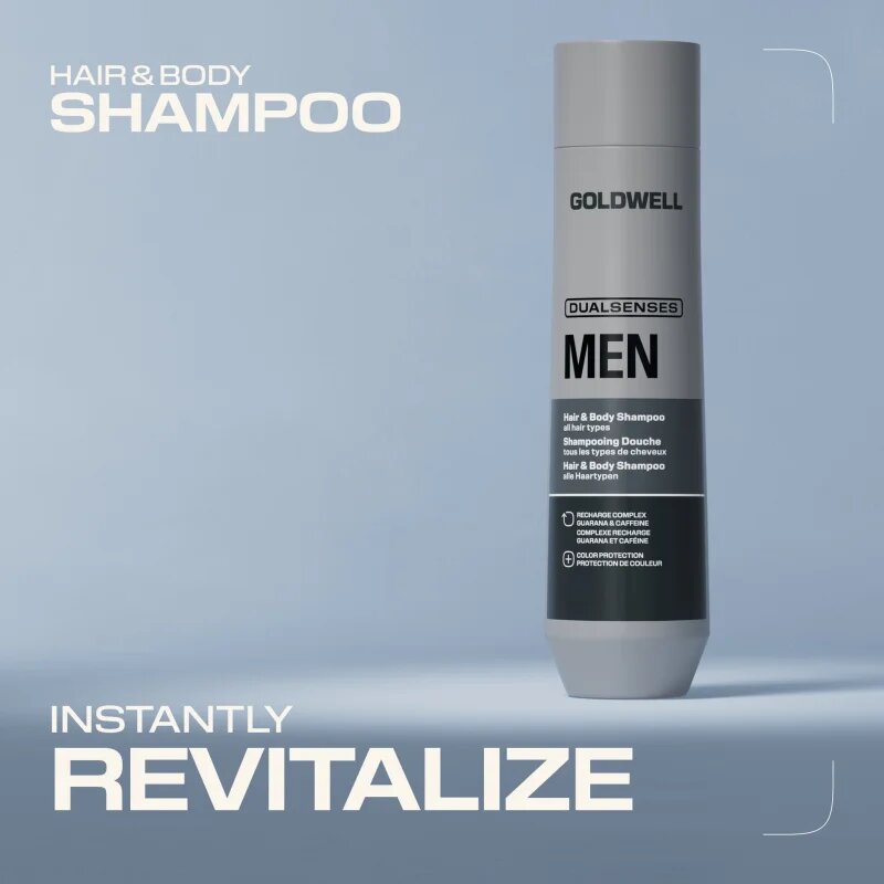Goldwell Dualsenses Men Hair & Body Shampoo gel za prhanje in šampon 2v1 300 ml