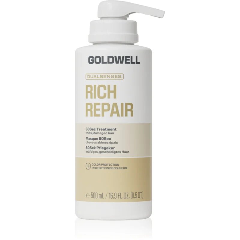 Goldwell Dualsenses Rich Repair 60Sec Treatment globinsko hranilna kura 500 ml