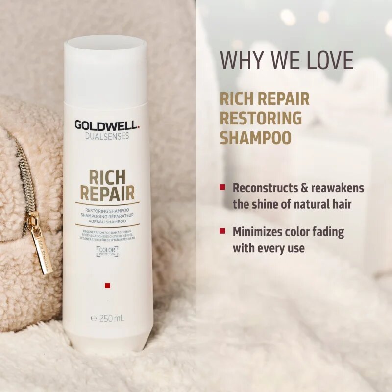 Goldwell Dualsenses Rich Repair darilni set za suhe in poškodovane lase