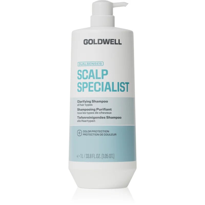 Goldwell Dualsenses Scalp Specialist Clarifying Shampoo globinsko čistilni šampon 1000 ml
