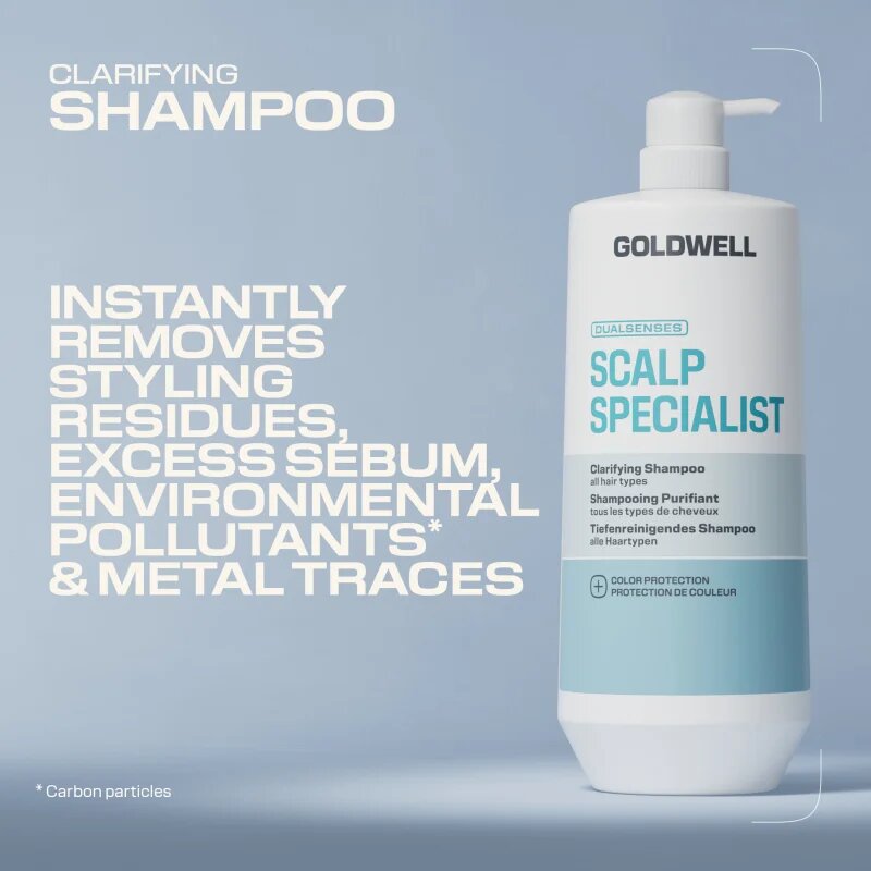 Goldwell Dualsenses Scalp Specialist Clarifying Shampoo globinsko čistilni šampon 1000 ml