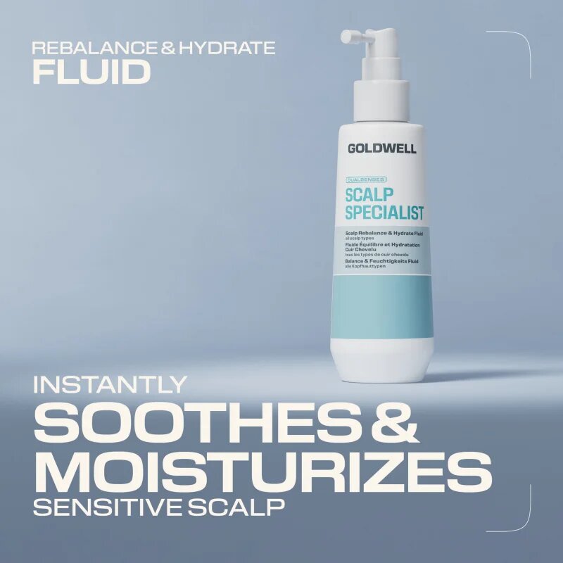 Goldwell Dualsenses Scalp Specialist Rebalance & Hydrate Fluid vlažilni fluid za obnovo lasišča 150 ml