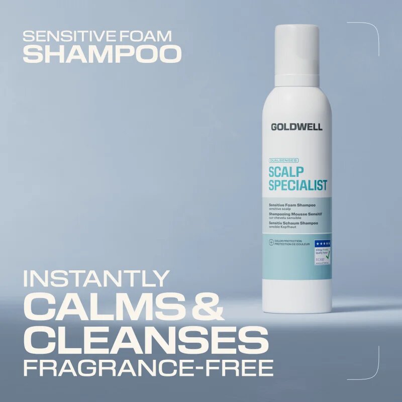 Goldwell Dualsenses Scalp Specialist Sensitive Foam Shampoo penast šampon za občutljivo lasišče 250 ml