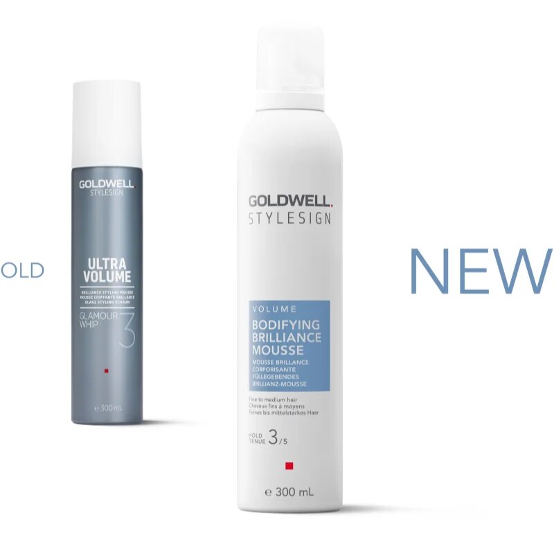 Goldwell StyleSign Bodifying Brilliance Mousse utrjevalec za volumen las za bleščeč sijaj 300 ml