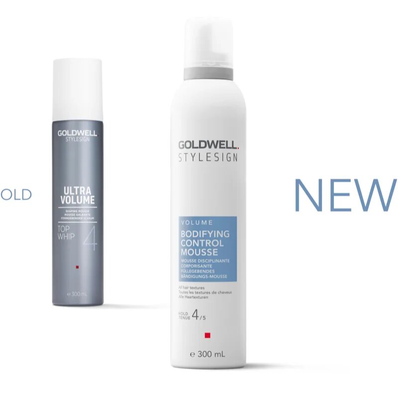 Goldwell StyleSign Bodifying Control Mousse penasti utrjevalec za lase za volumen las 300 ml