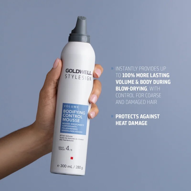 Goldwell StyleSign Bodifying Control Mousse penasti utrjevalec za lase za volumen las 300 ml