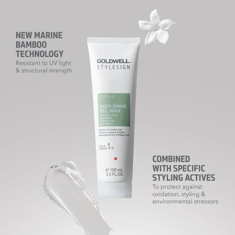 Goldwell StyleSign High-shine Gel Wax gelasti vosek za valovite in kodraste lase 100 ml