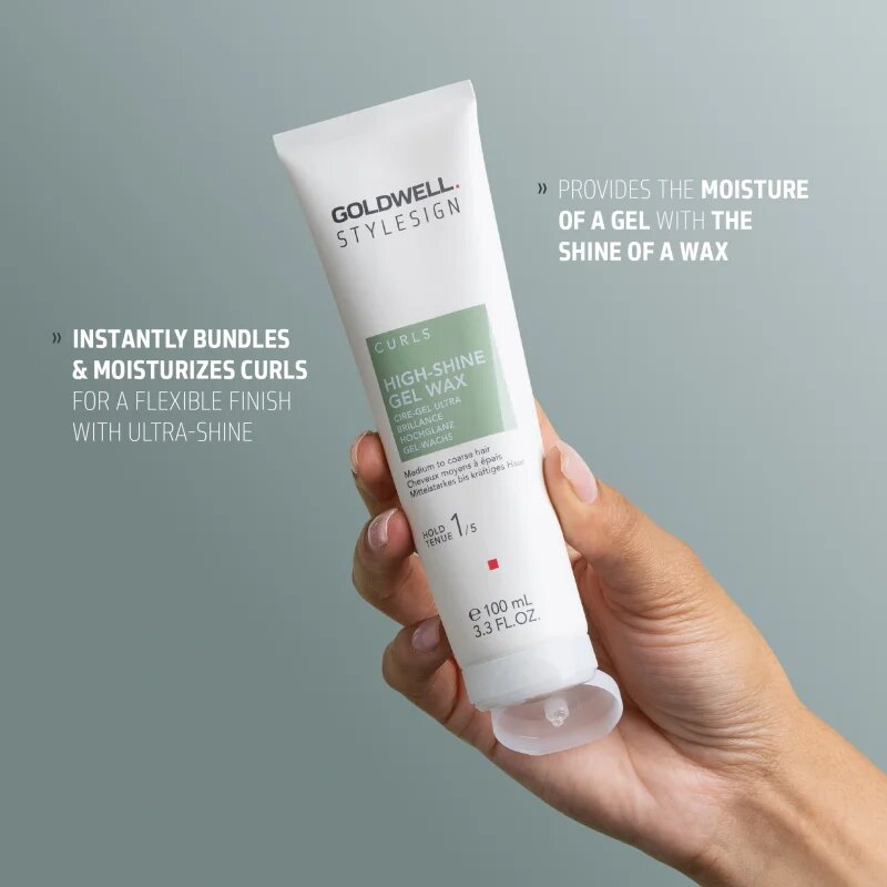 Goldwell StyleSign High-shine Gel Wax gelasti vosek za valovite in kodraste lase 100 ml