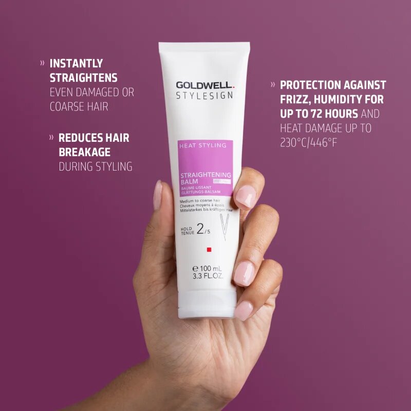 Goldwell StyleSign Straightening Balm balzam za ravnanje las 100 ml