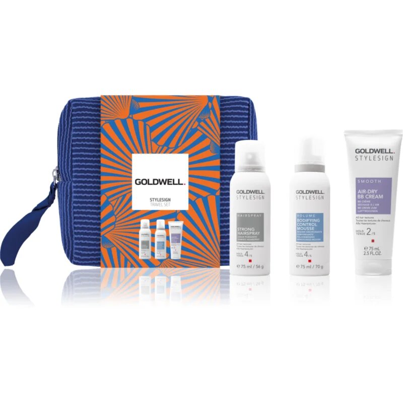 Goldwell StyleSign Travel Set Potovalni set za gladko pričesko in volumen