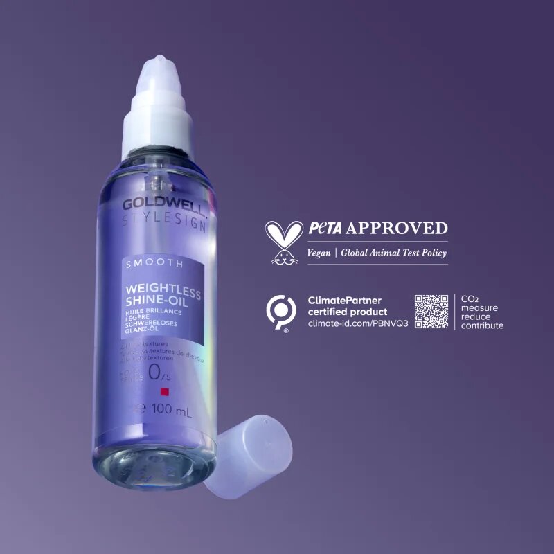 Goldwell StyleSign Weightless Shine-Oil hranilno olje za lase za sijaj in mehkobo las 100 ml