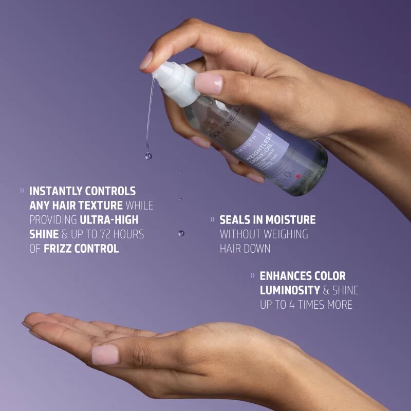 Goldwell StyleSign Weightless Shine-Oil hranilno olje za lase za sijaj in mehkobo las 100 ml
