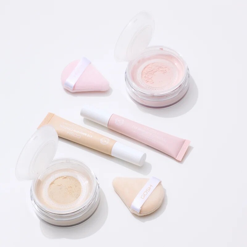 GOSH COPENHAGEN Bake N Set puder v prahu odtenek 002 Soft Yellow 15 g