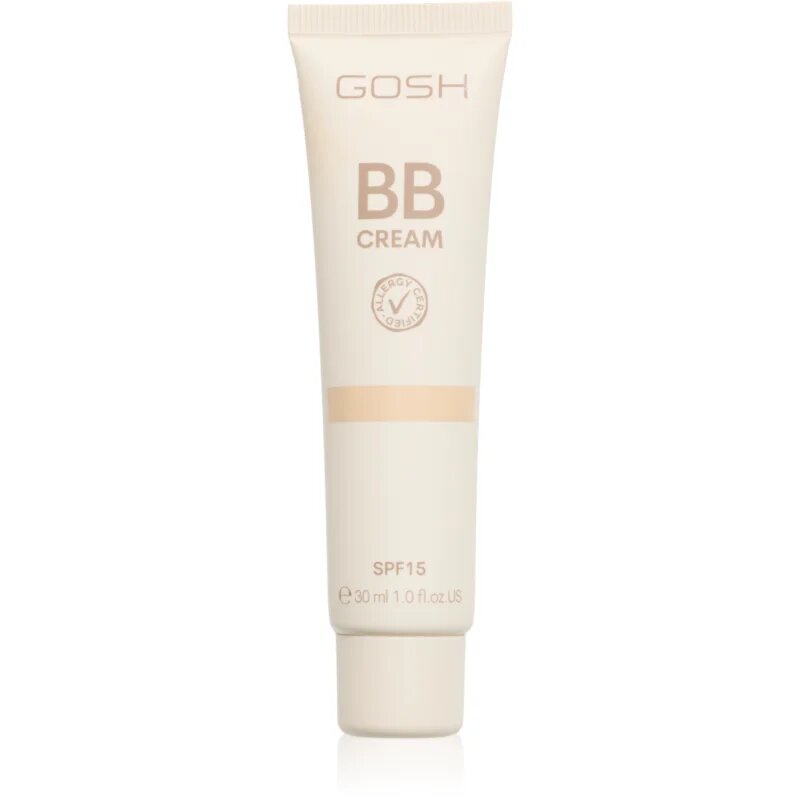 GOSH COPENHAGEN BB vlažilna BB krema SPF 15 odtenek 002 Beige 30 ml