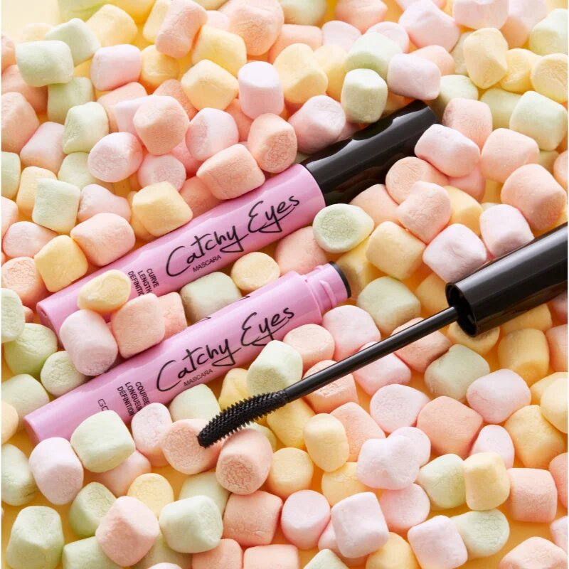 GOSH COPENHAGEN Catchy Eyes maskara za podaljšanje in ločevanje trepalnic odtenek Black 8 ml