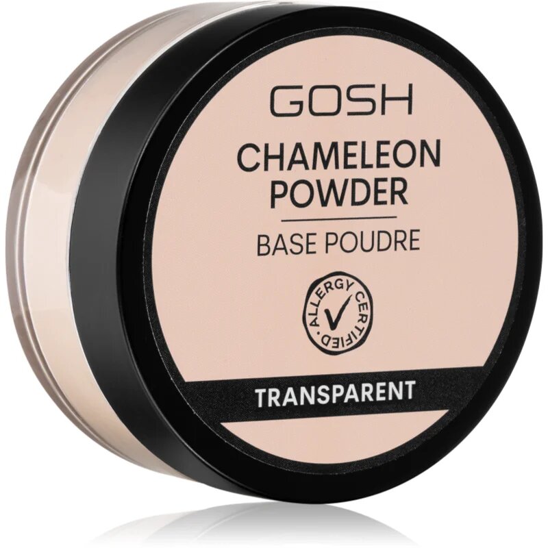 GOSH COPENHAGEN Chameleon transparentni puder v prahu z mat učinkom odtenek Transparent 8 g
