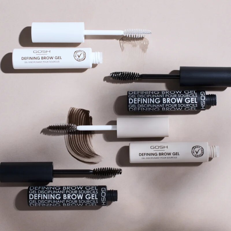 GOSH COPENHAGEN Defining Brow Gel gel za obrvi odtenek 001 Transparent 8 ml