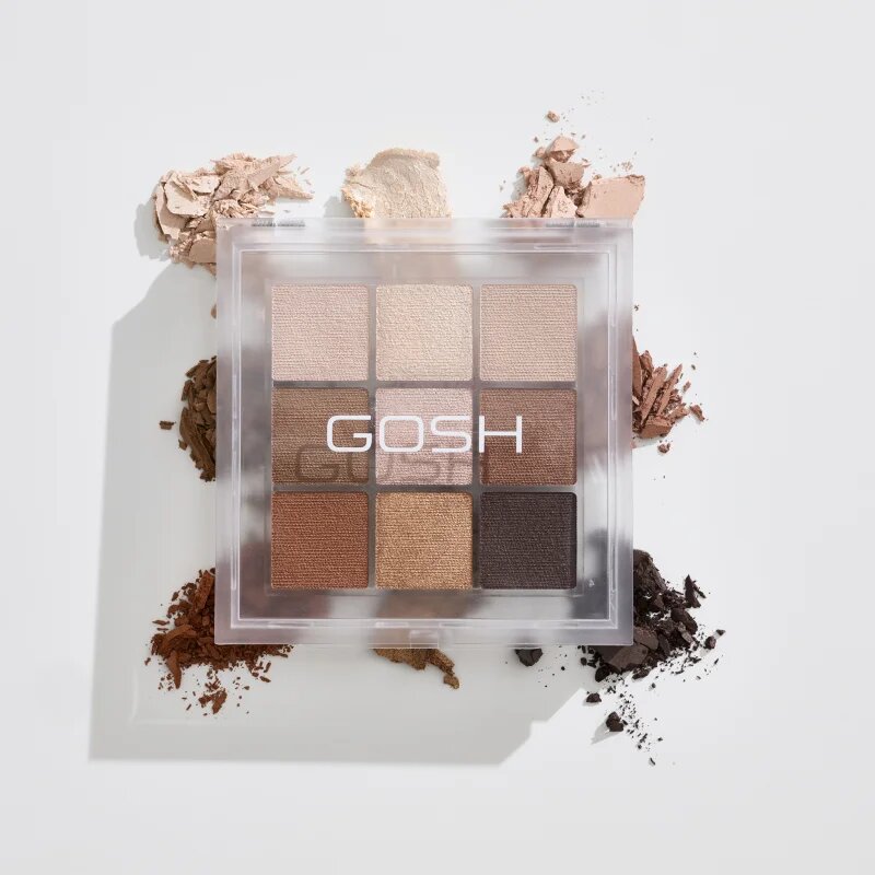 GOSH COPENHAGEN Eyedentity paleta senčil za oči odtenek 007 Be Honey 6 g